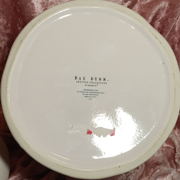 RAE DUNN BEE HIVE LARGE CANISTER 'BEE KIND' - Picture 4 of 7